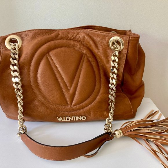 VALENTINO BY MARIO VALENTINO Luisa Leather Shoulder Bag - Picture 1 of 2
